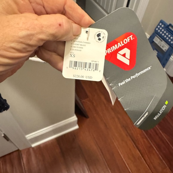 FP Movement by Free People Polar Bear Print Jacket - Cream, Black, Orange - Picture 3 of 3